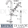 Bristan Chill Monobloc Sink Mixer Kitchen Tap Dimensions